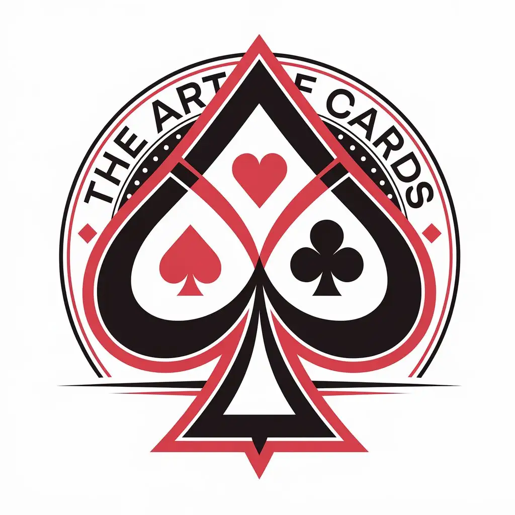 LOGO Design For The Art of Cards Vector Design with Clear Background