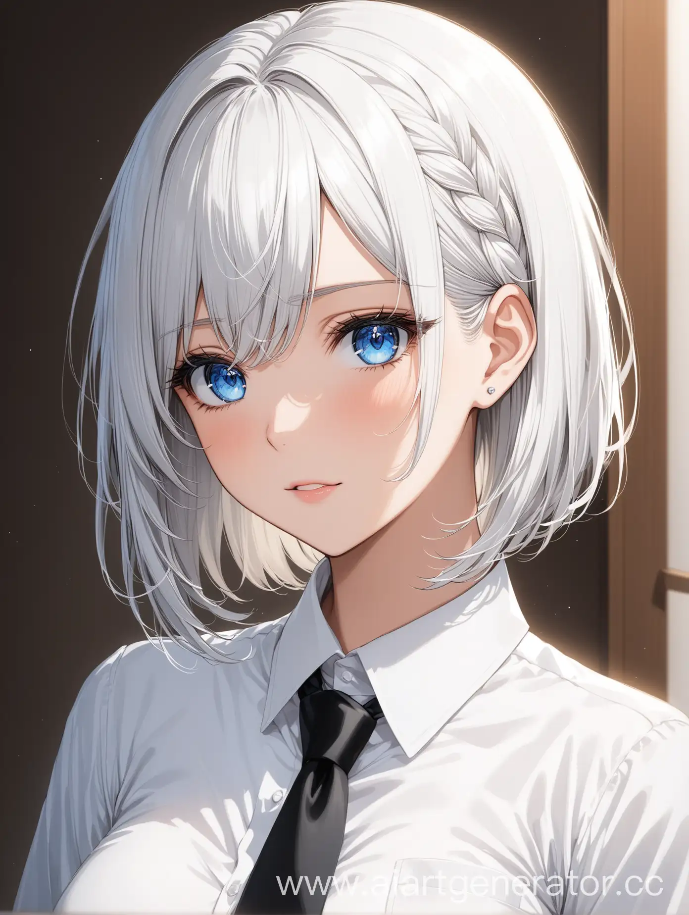 Anime-Girl-with-White-Hair-and-Blue-Eyes-in-Stylish-Attire