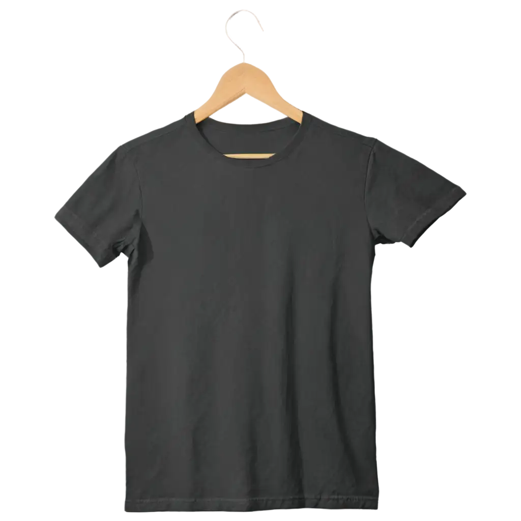 Black-TShirt-Mockup-PNG-on-Hanger-for-Custom-Designs-Product-Displays