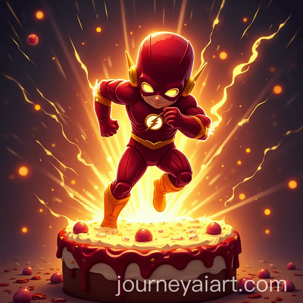 Flash-Themed-Birthday-Invitation-Design-with-Festive-Colors-and-Bold-Typography
