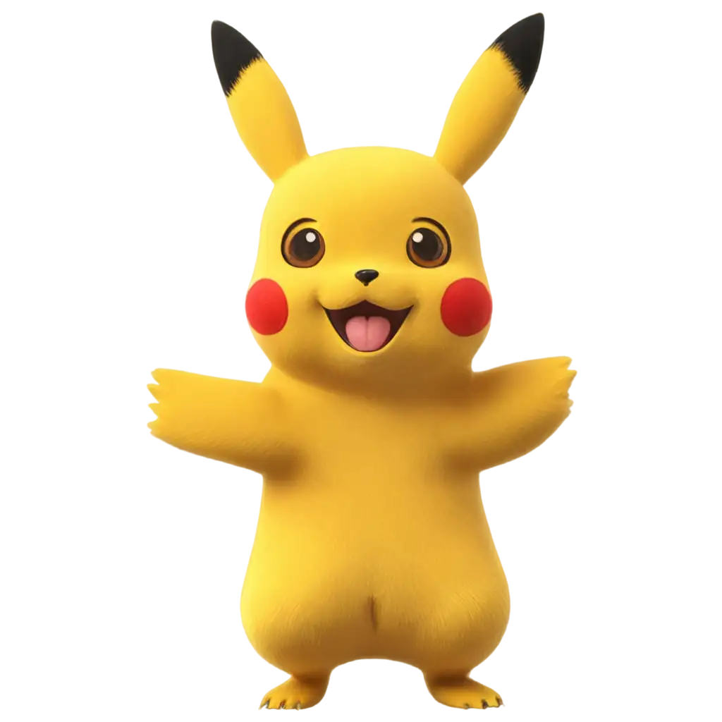 HighQuality-PNG-Image-of-Pikachu-Saying-Hi-AIGenerated-Art