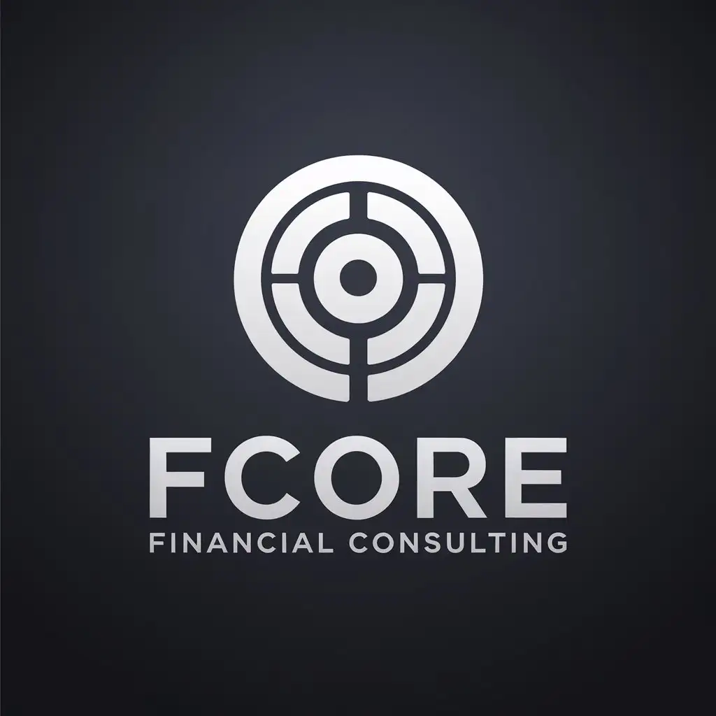 LOGO-Design-for-Fcore-Financial-Minimalist-Navy-Blue-Gray-with-Core-Symbol