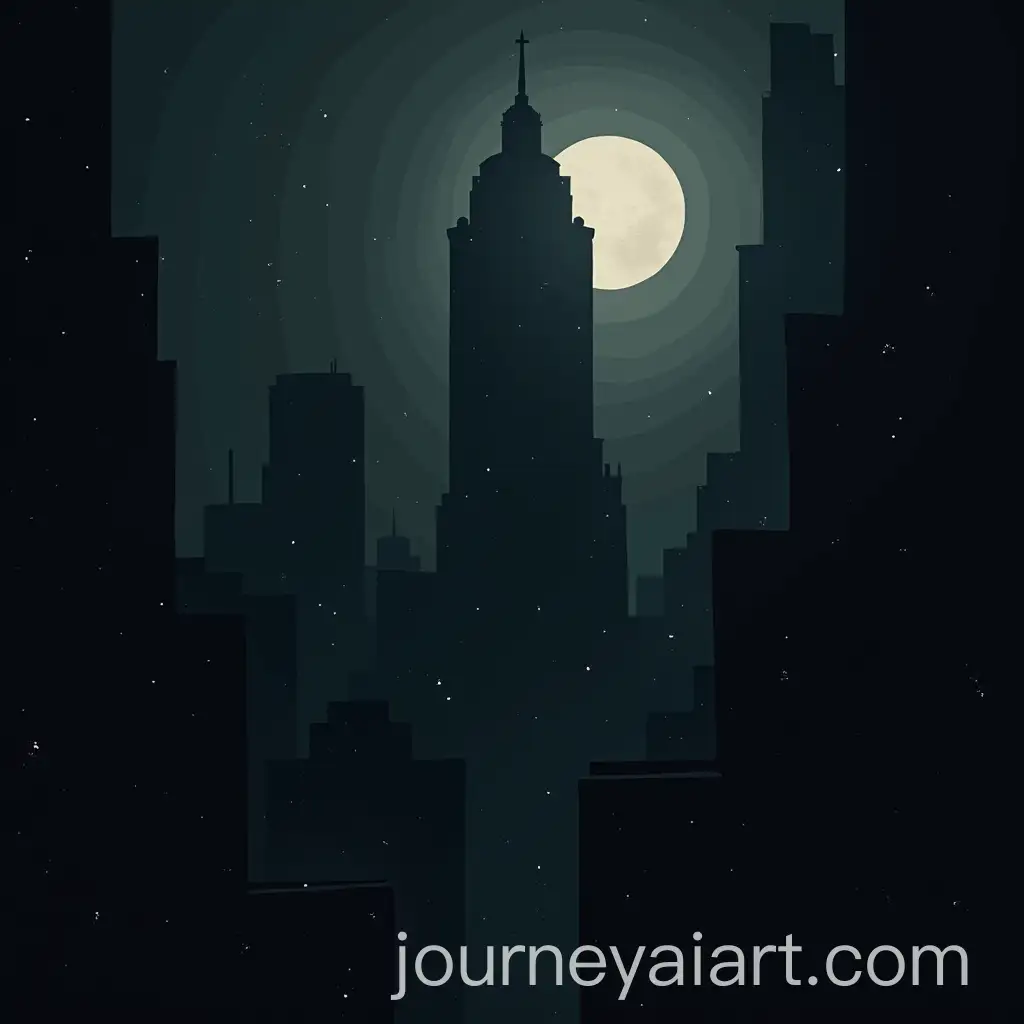 Urban-GangsterThemed-City-Building-Logo-with-Shadows