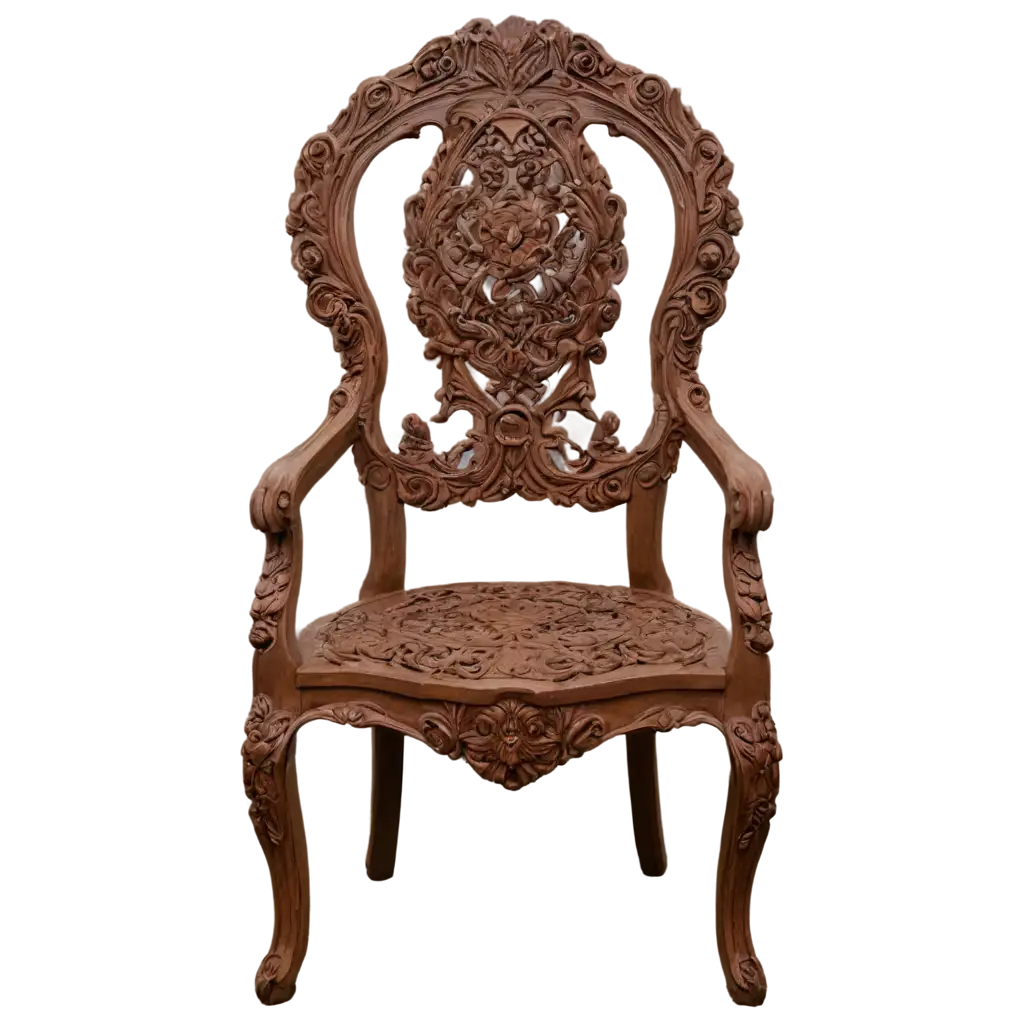Carved-Wooden-Chair-PNG-Exquisite-Detail-in-HighResolution-Format
