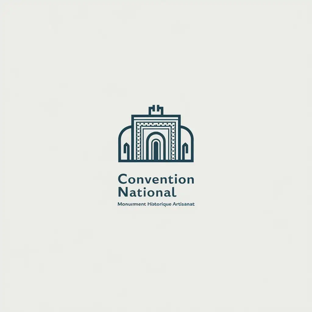 LOGO-Design-for-Convention-National-Mekns-Heritage-with-Minimalistic-Style