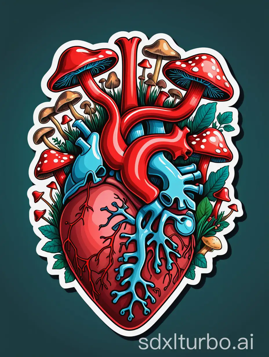 Heart-with-Mushrooms-Sticker-Vector-Art-of-Human-Heart-with-Mushrooms-Growing-On