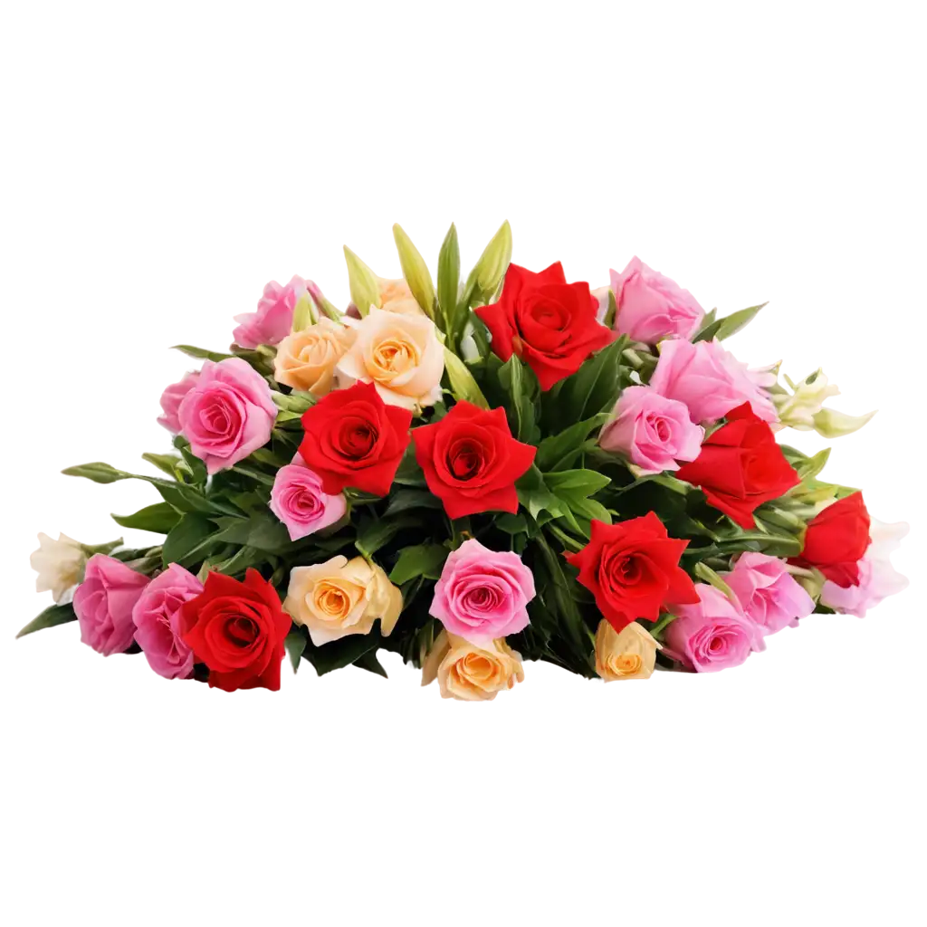 Exquisite-Bunch-of-Flowers-PNG-Stunning-4K-Image-for-Versatile-Use