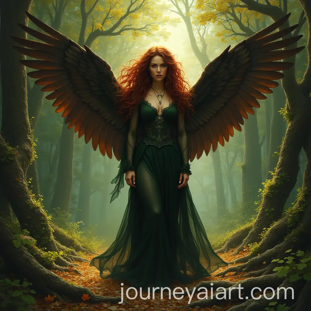 Shapeshifting-Witch-in-a-Vibrant-Forest-Transformation