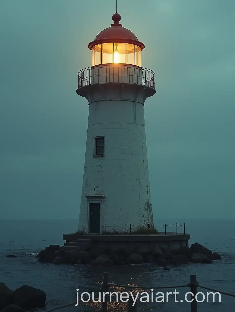 Mysterious-Robot-Appears-in-a-Lighthouse