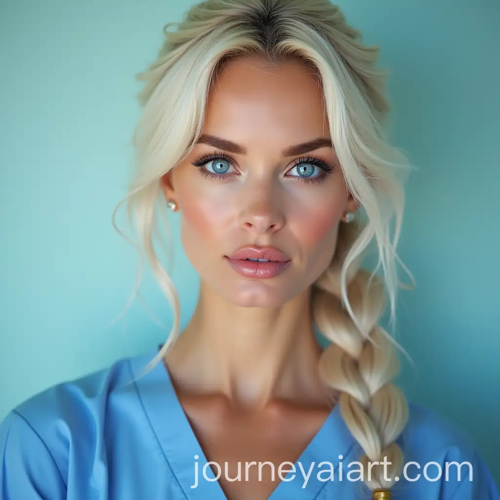 Pamela-Anderson-Inspired-Nurse-with-Light-Hair-and-Big-Blue-Eyes
