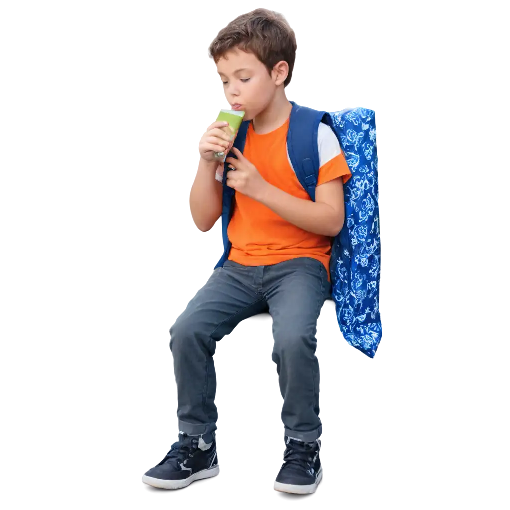 PNG-Image-of-Kid-Drinking-Juice-Box-Refreshing-and-Vibrant-Visual-Content