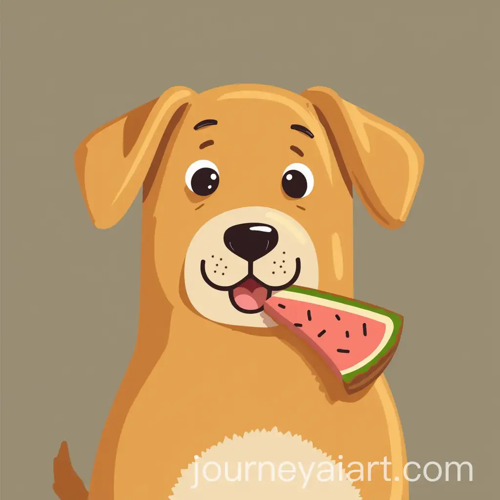 Ginger-Dog-Logo-with-Healthy-Food-Concept
