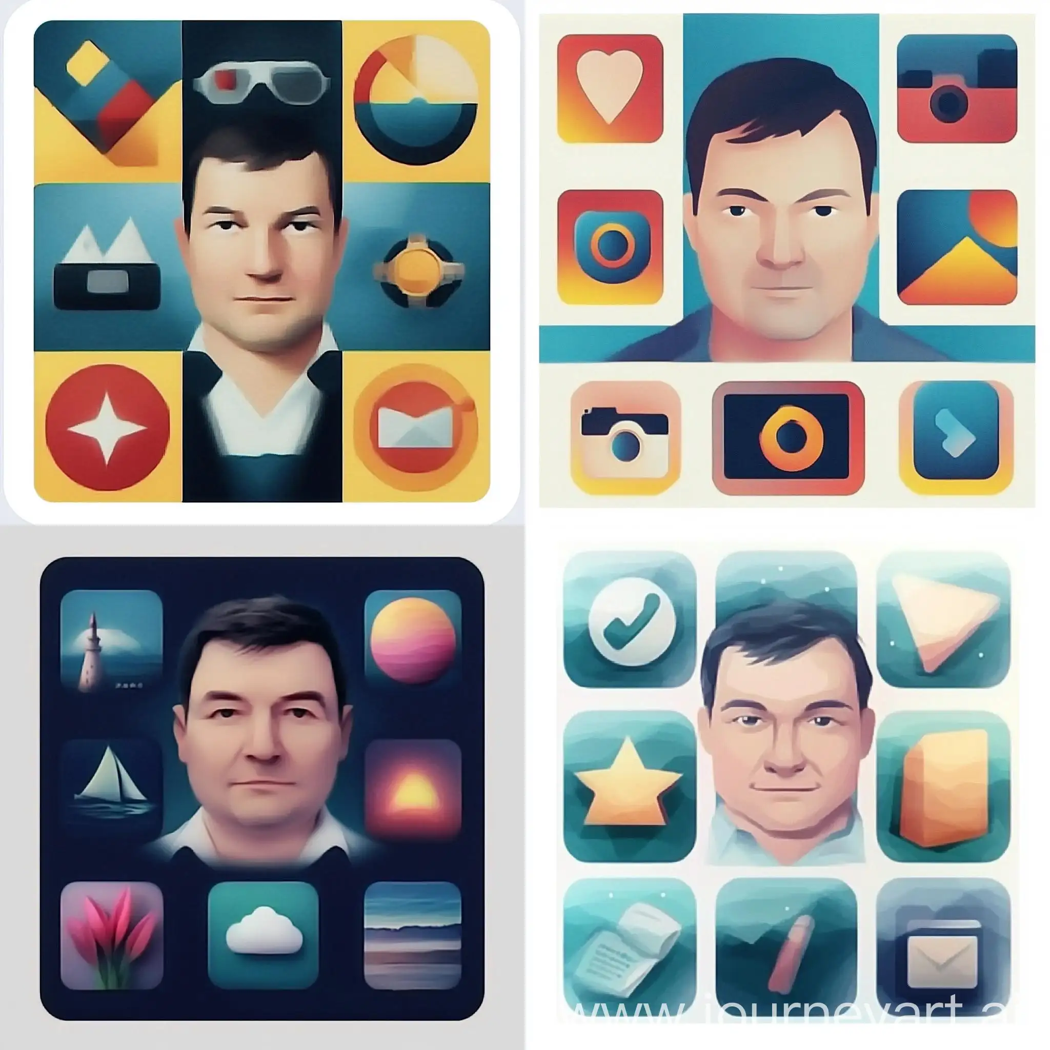 Vector-Icons-for-Cool-New-App-Branding