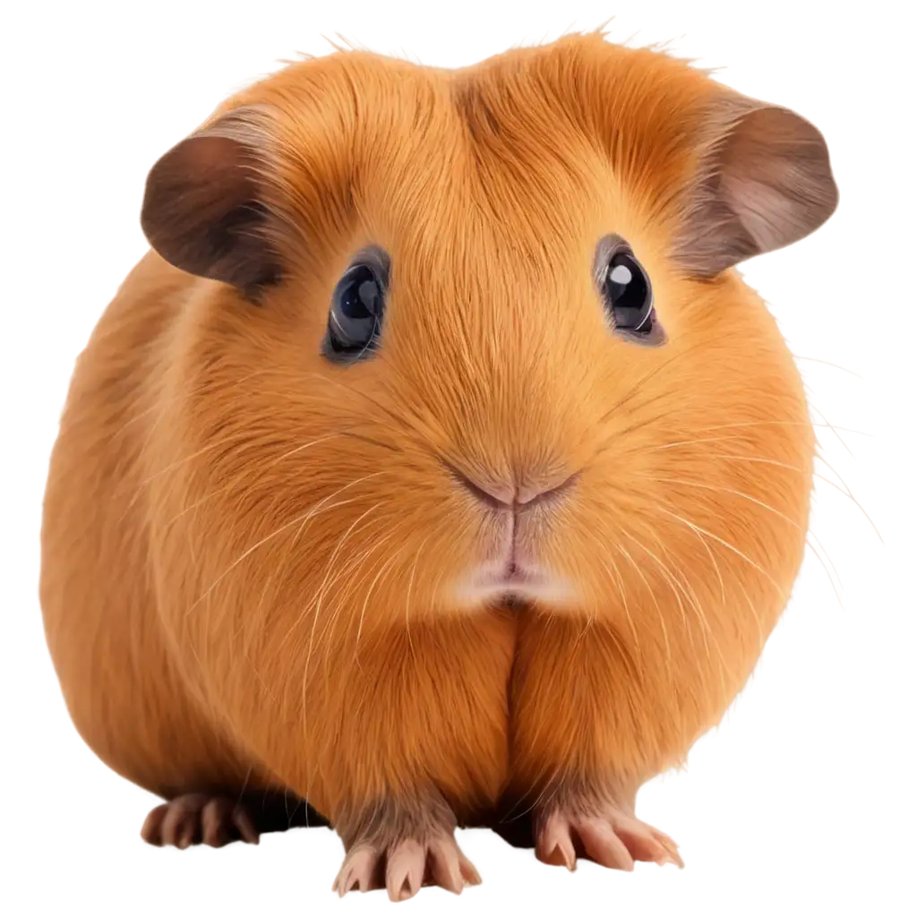 Super-Cute-Guinea-Pig-with-Brilliant-Eyes-PNG-Image-Adorable-Animal-Art