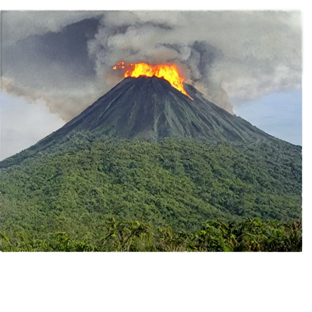 Papua new guinea volcano