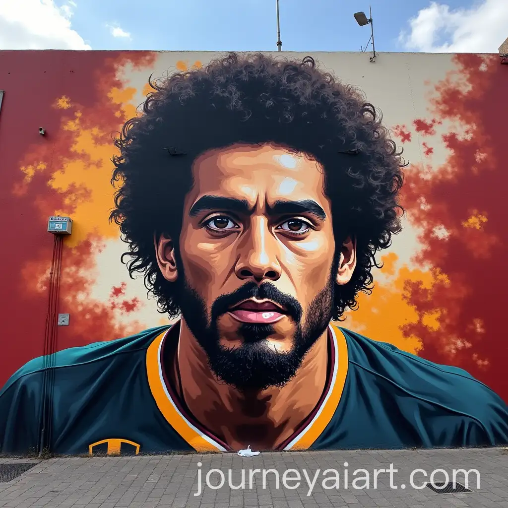 Urban-Mural-of-Footballer-Pepe-Martnez-Gonzles-from-Club-Deportivo-Guadalajara-19801981-Season