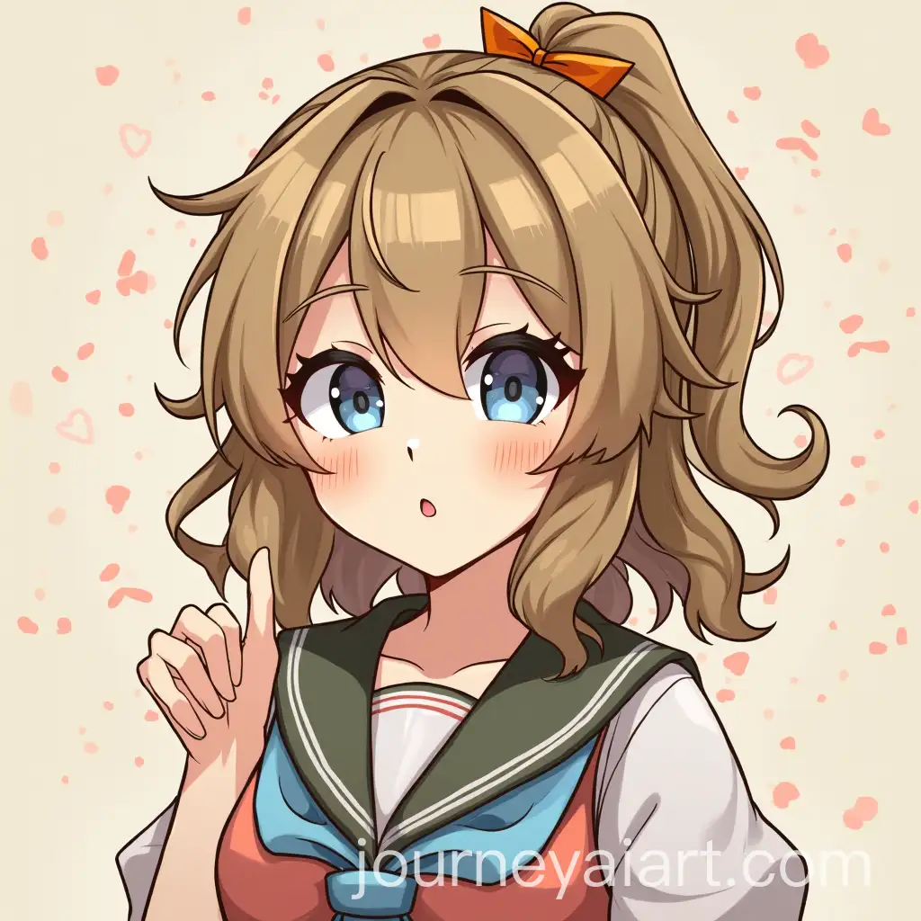 Young-Girl-with-Playful-Expression