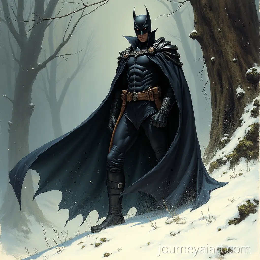 Vampire-Hunter-Confronting-a-Vampire-in-a-SnowyAI-Image-Expansion-Landscape