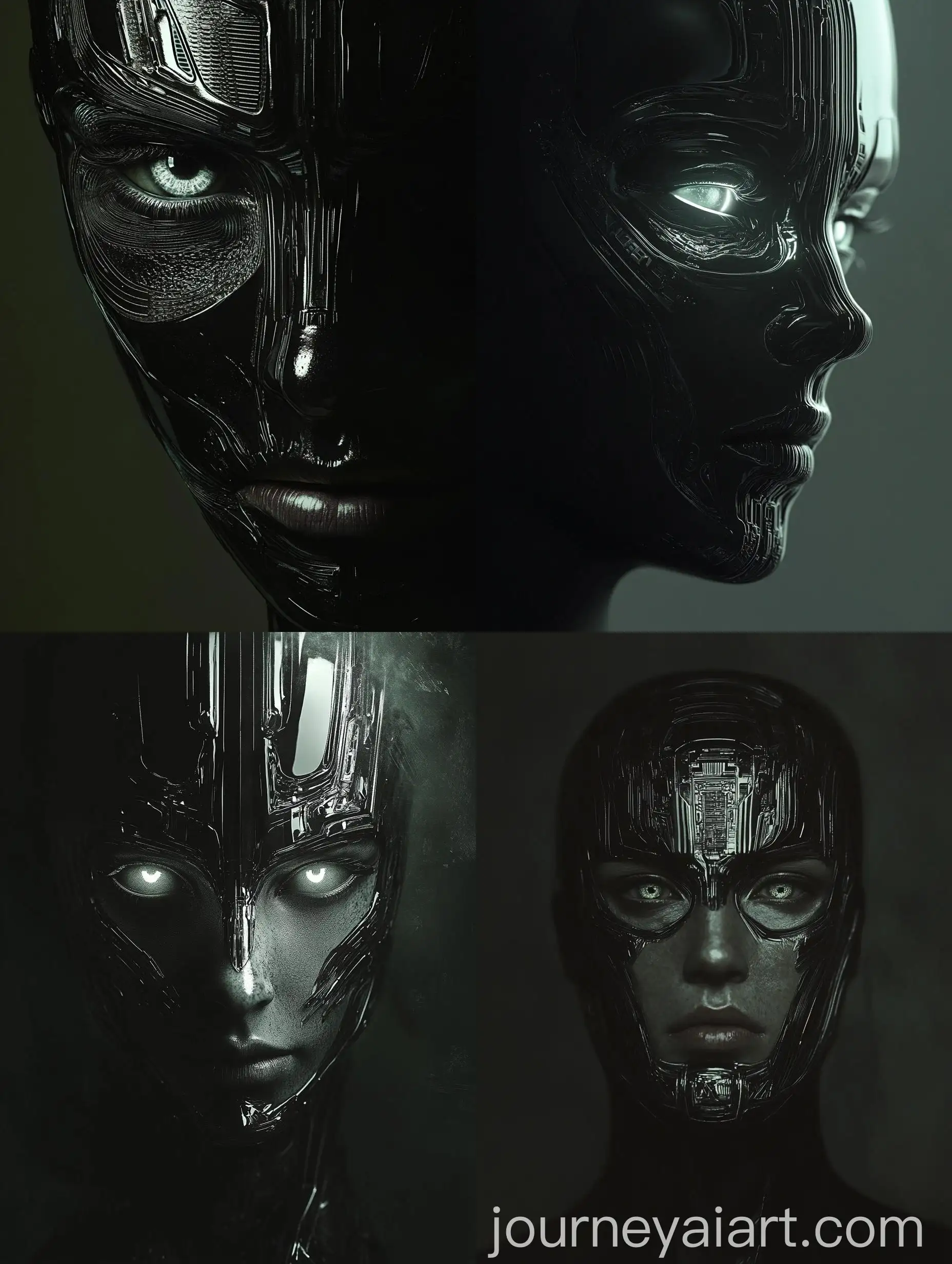 Portrait-with-Glowing-Green-Eyes