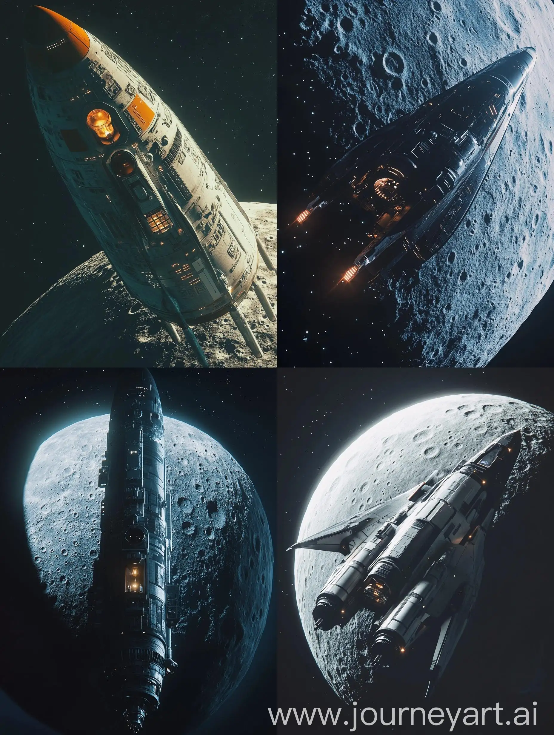 UltraRealistic-Spaceship-Orbiting-the-Moon