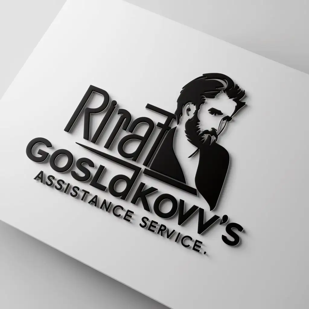 LOGO-Design-For-Rinat-Goslakovs-Assistance-Service-Ryan-Gosling-Inspired-Symbol-for-Internet-Industry