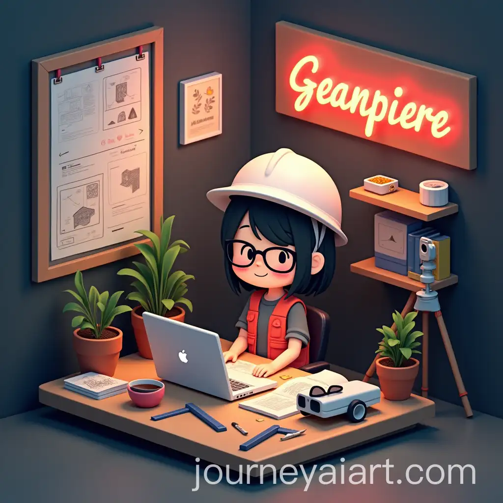 Isometric-3D-Kawaii-Engineer-Workspace-with-Chibi-Geanpiere-and-Tools