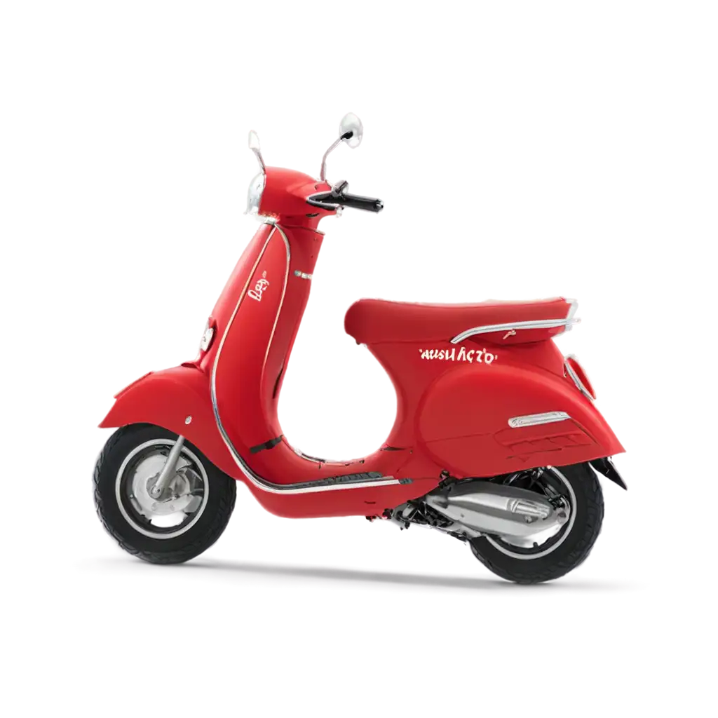 Vibrant-Red-Vespa-Matic-PNG-Perfect-for-Creative-Projects