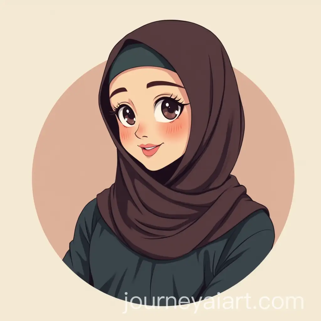 Woman-Wearing-Hijab-Portrait-Art