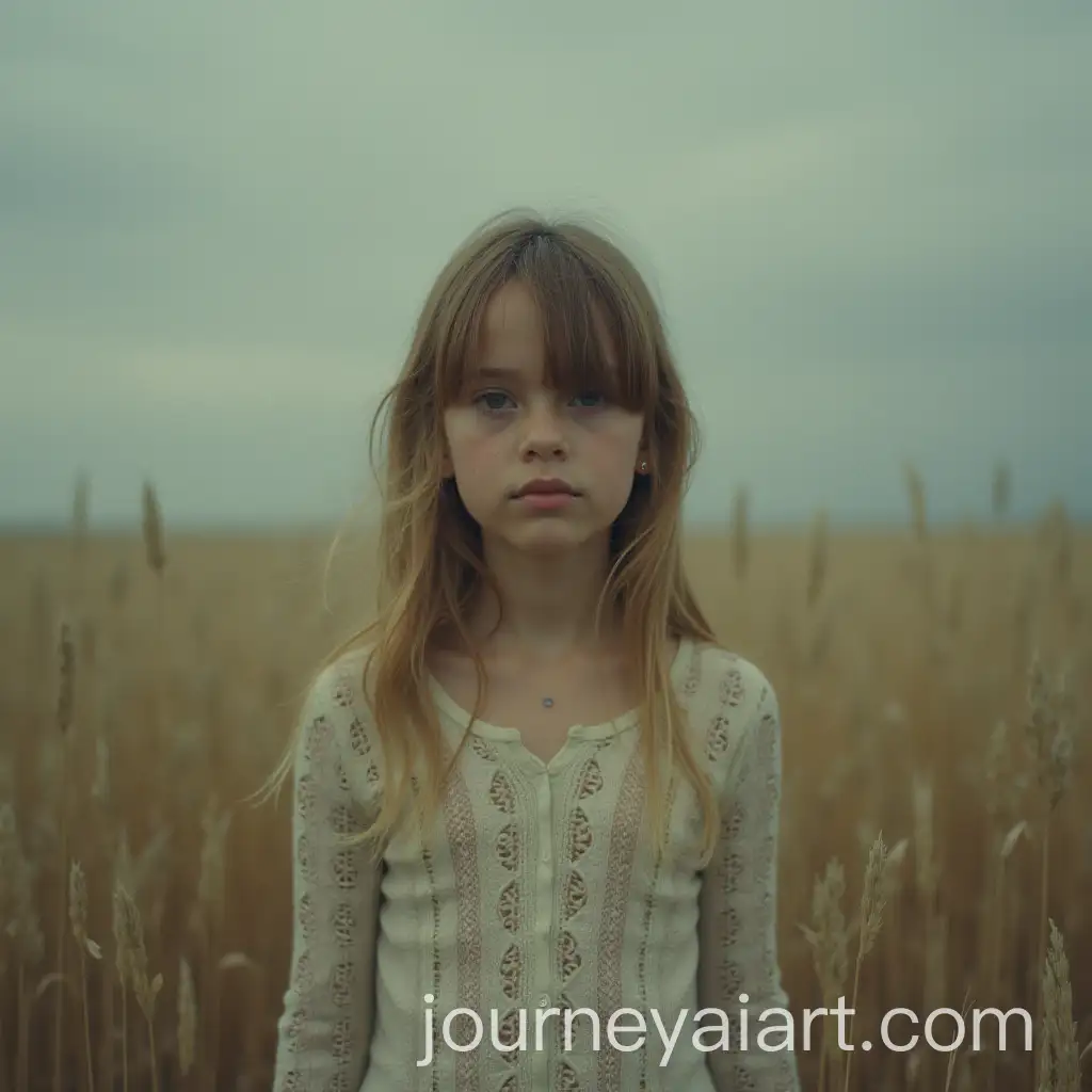 Lonely-Girl-Gazing-into-the-Distance-in-a-Serene-Landscape