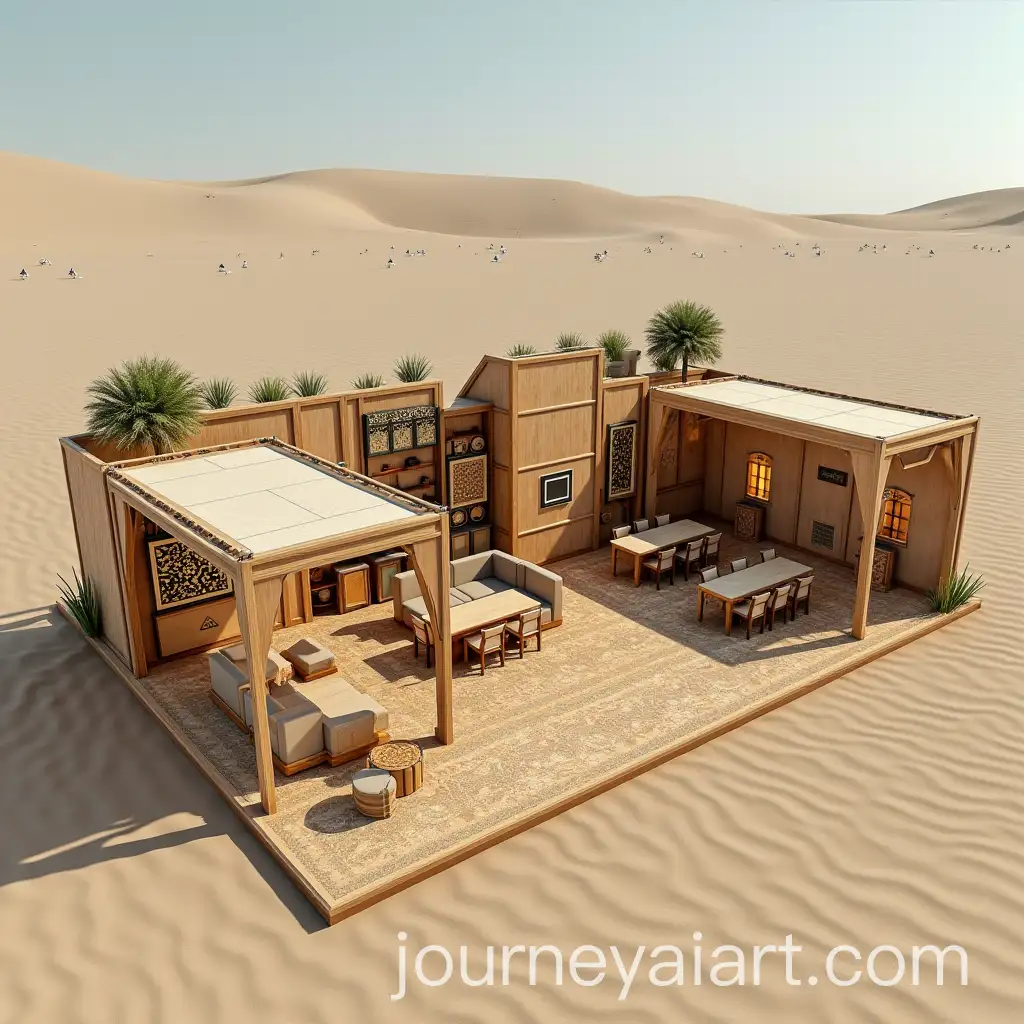 Traditional-EmiratiThemed-Outdoor-Exhibition-Stand-with-Interactive-Zones-and-Cultural-Touches