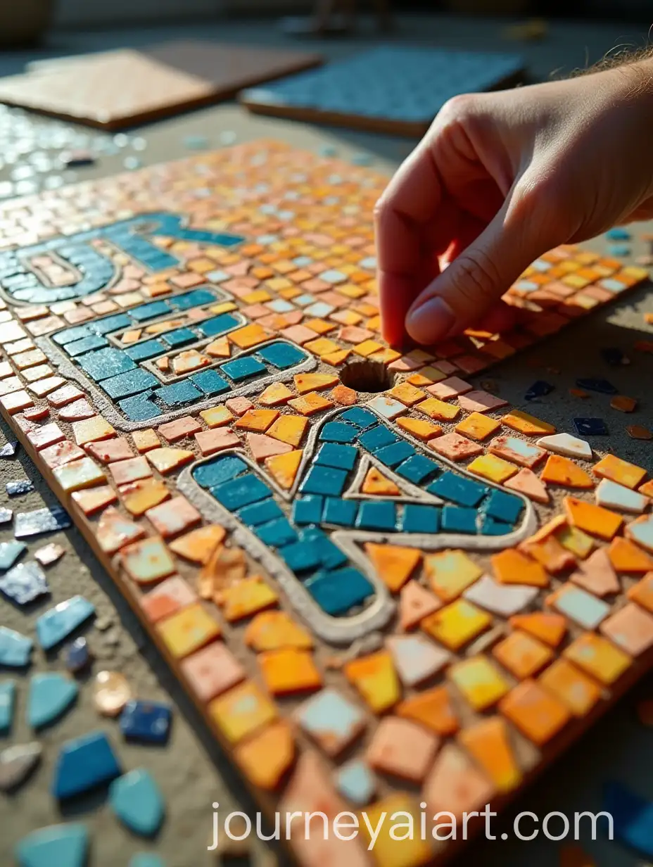 Satori-Brand-Logo-Mosaic-in-Progress-with-Human-Hand-Completing-the-Art