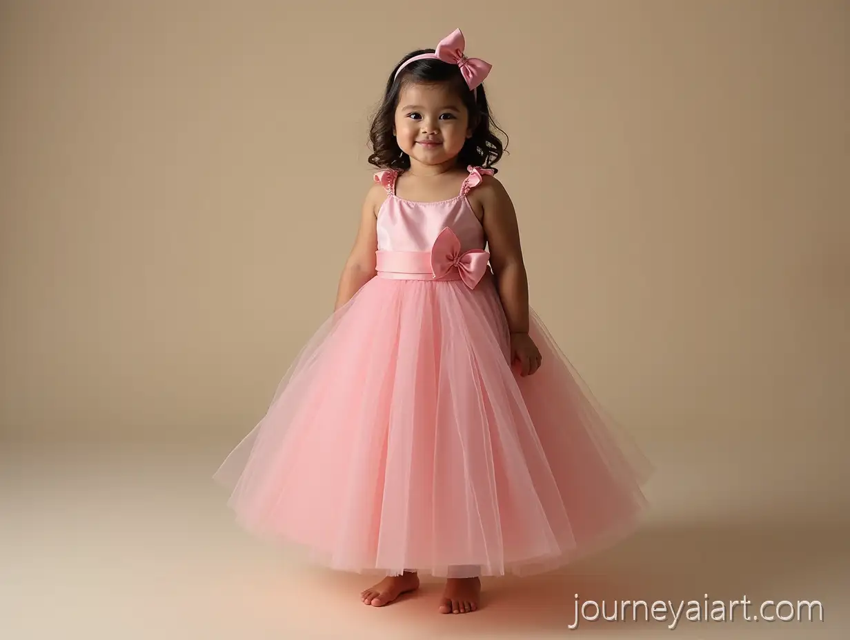 Chubby-Girl-Wearing-a-Pink-Bridesmaid-DressBridesmaid-dress-for-chubby-girl-with-Shoulder-Straps-and-Spaghetti-Back