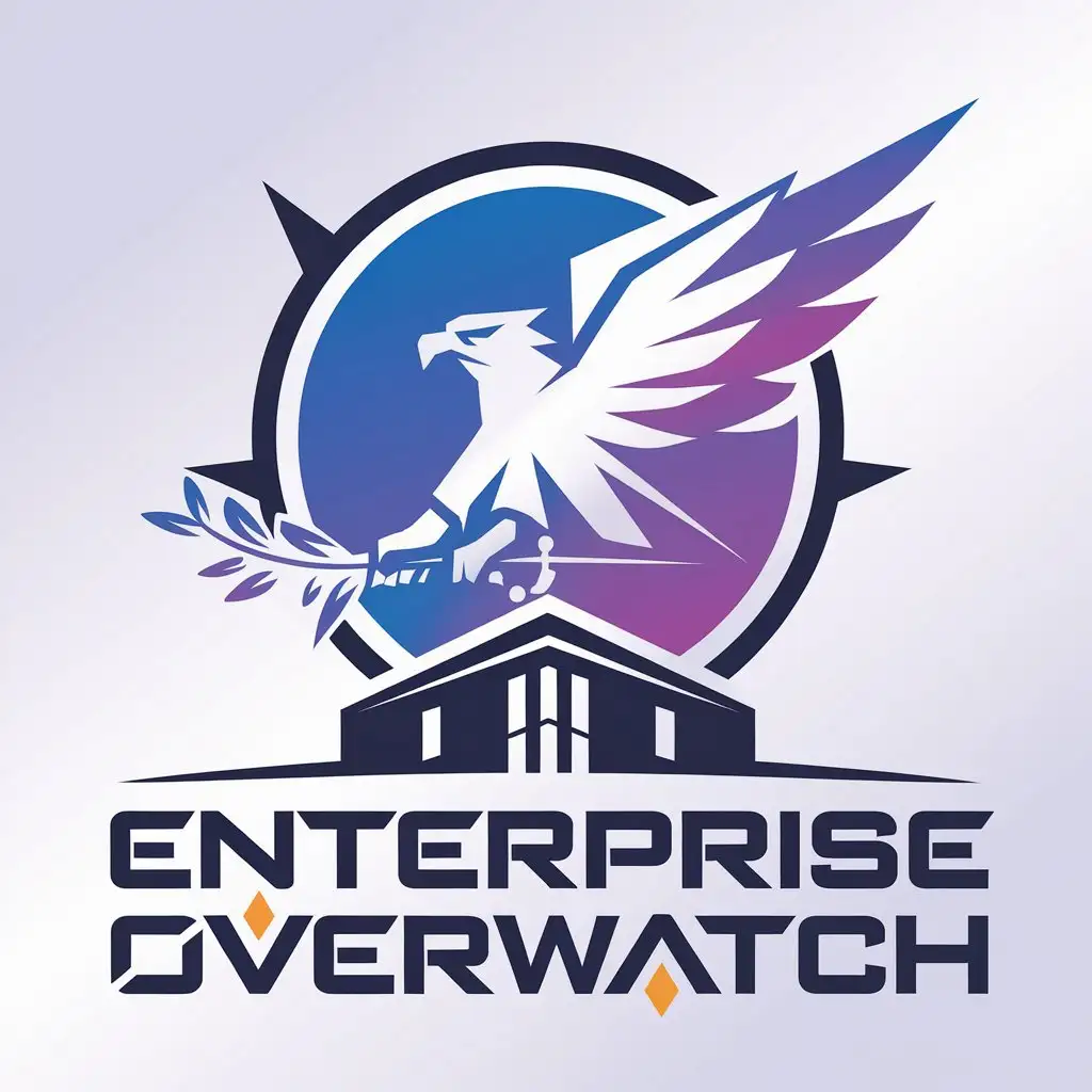 LOGO Design for Enterprise Overwatch Security Safety and Tactical Response Theme