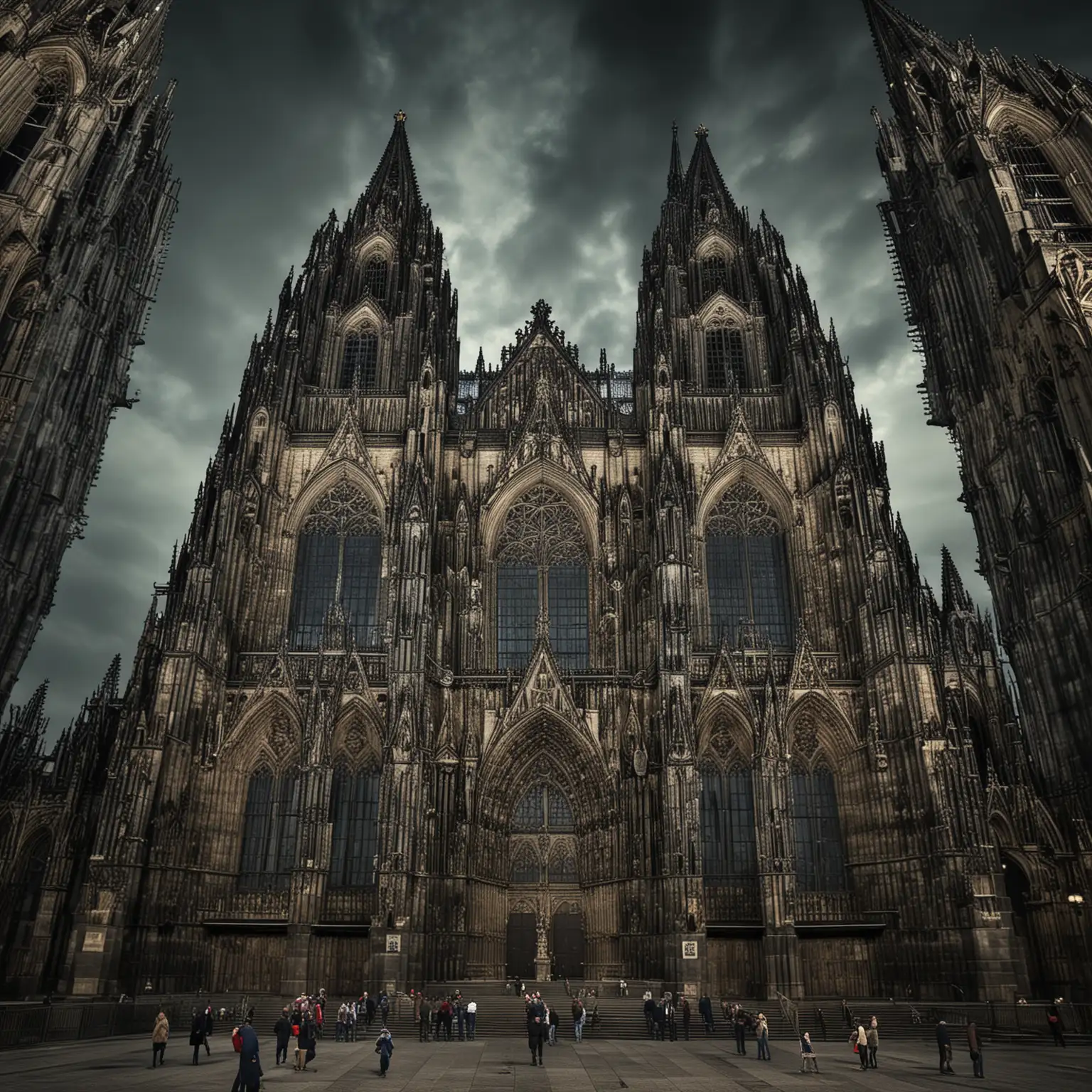 Cologne-Cathedral-in-Germany-with-Detailed-Professional-Edit