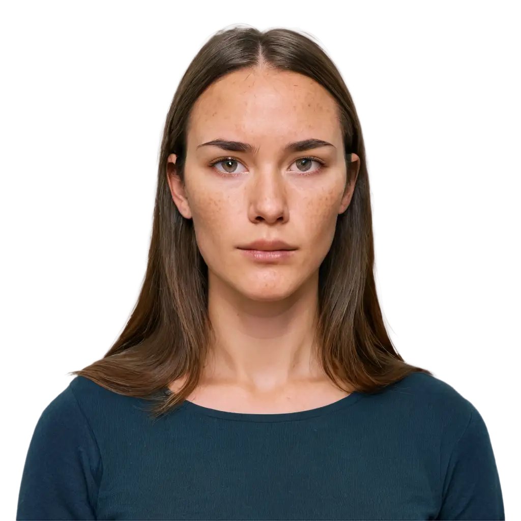 Realistic-American-Woman-PNG-Portrait-Detailed-Facial-Features-and-Casual-Attire