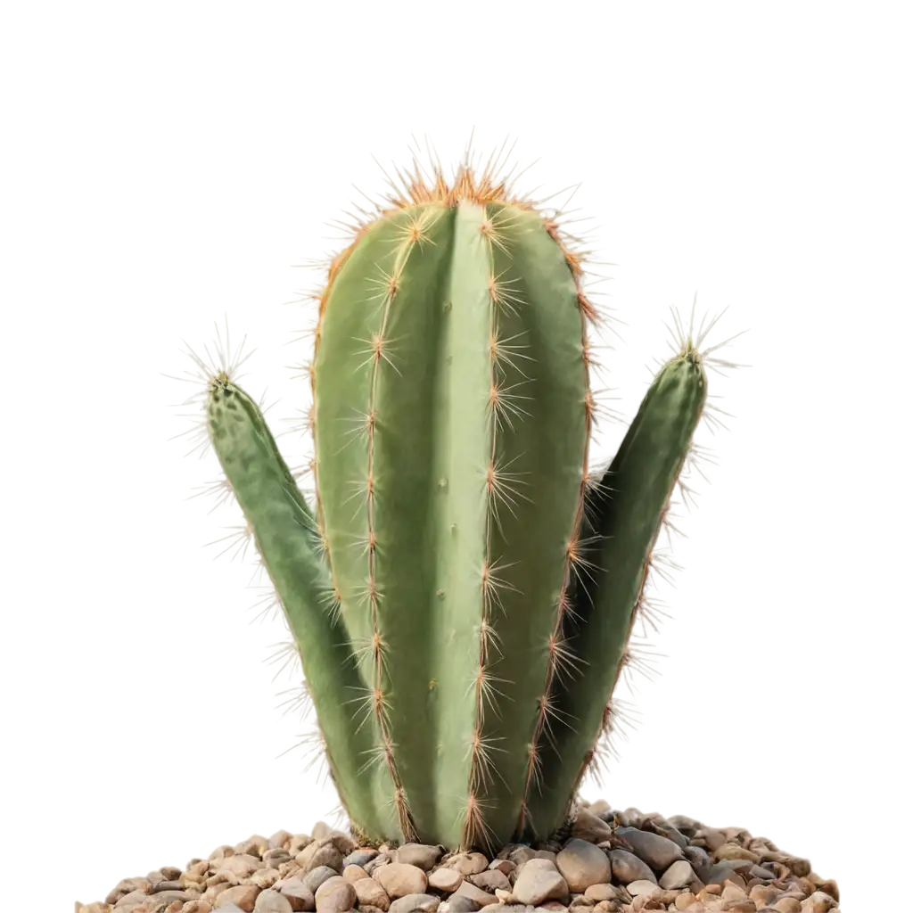 Cactus-in-the-Desert-PNG-Image-HighQuality-Transparent-Background-for-Versatile-Use