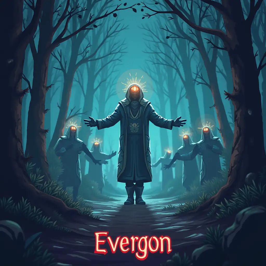 Epic-Fantasy-Game-Cover-for-Evergon-A-Journey-Through-Enchanted-Realms