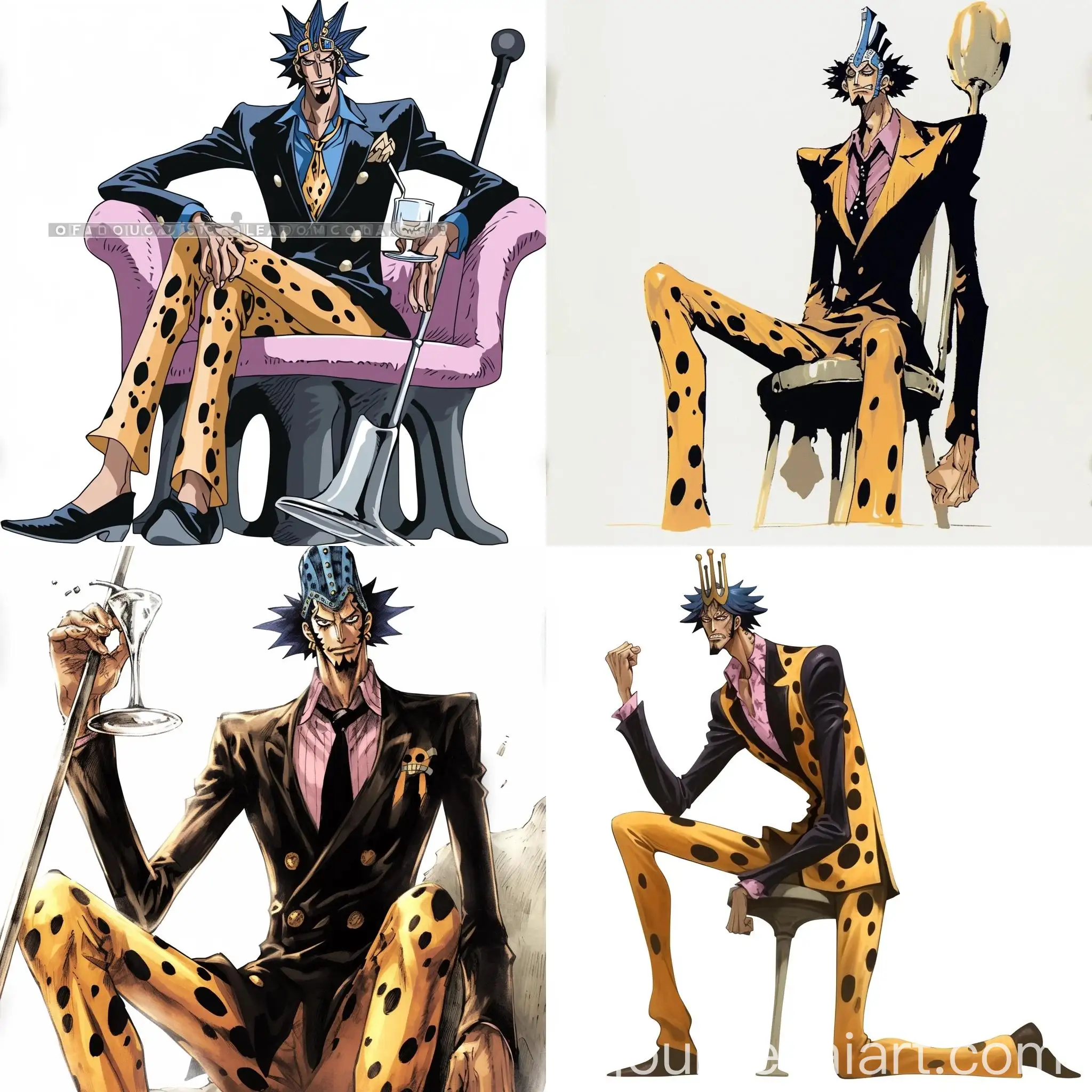 Anime-One-Piece-White-Background-Character-Stylization