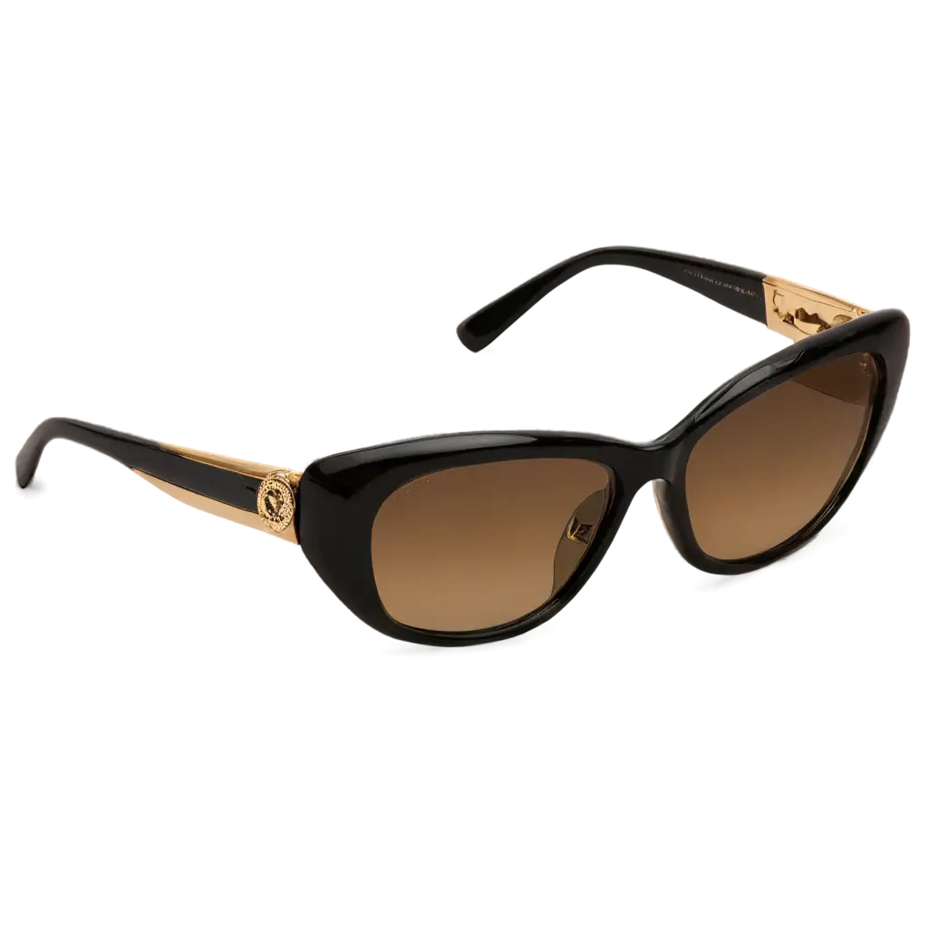 Luxury-Designer-Sunglasses-PNG-with-Gold-Accents-and-Sunset-Reflection