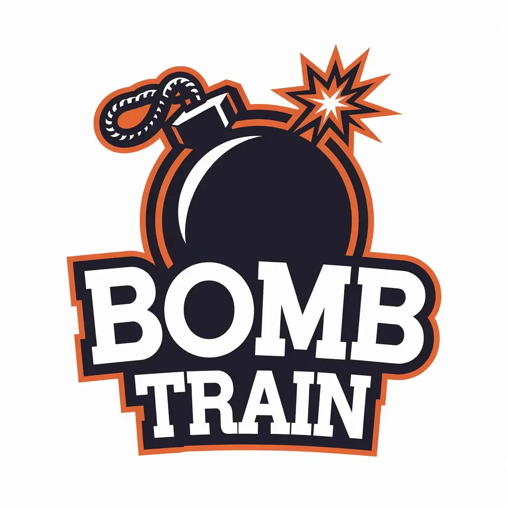 LOGO-Design-For-Bomb-Train-Sleek-Vector-Design-with-Bomb-Analyst-Symbol