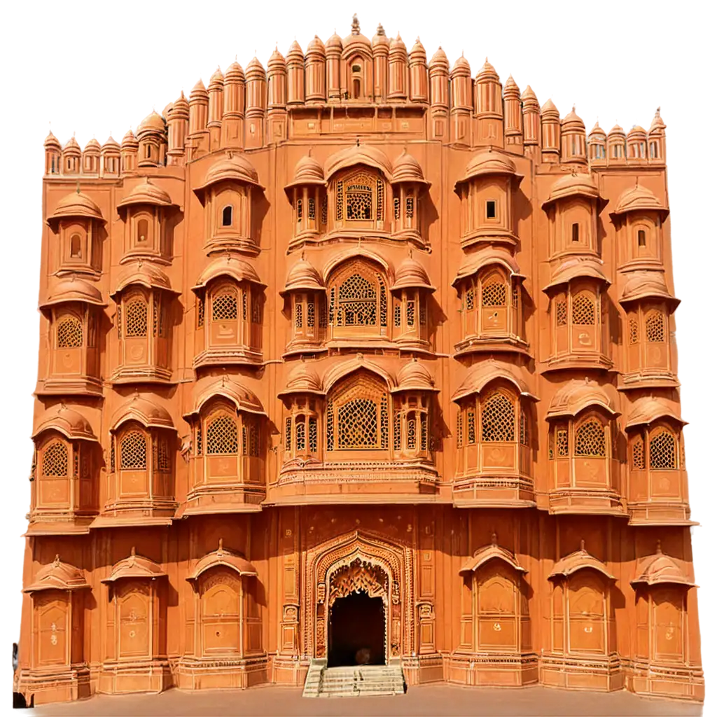 Explore-the-Magnificent-Hawa-Mahal-in-Crystal-Clear-PNG-Format