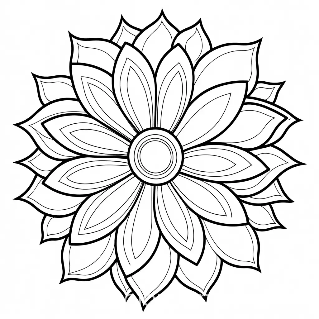 Giant-Flower-Coloring-Page-for-Kids