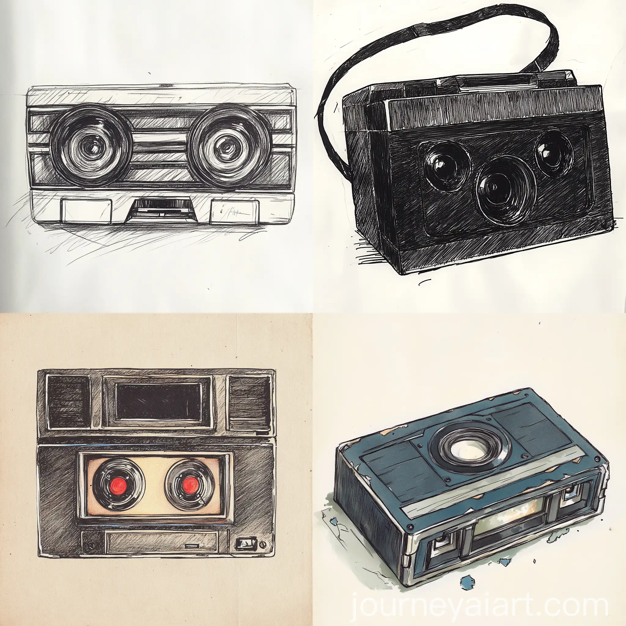 Hand-Drawn-VHS-Tape-in-Retro-Style