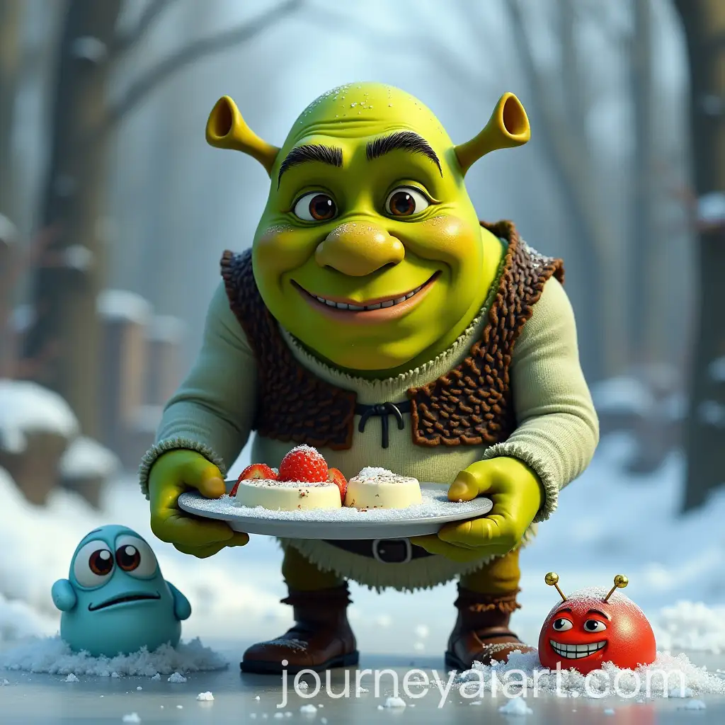 Shrek-Enjoying-Ice-Cream-in-a-Fun-and-Playful-Setting