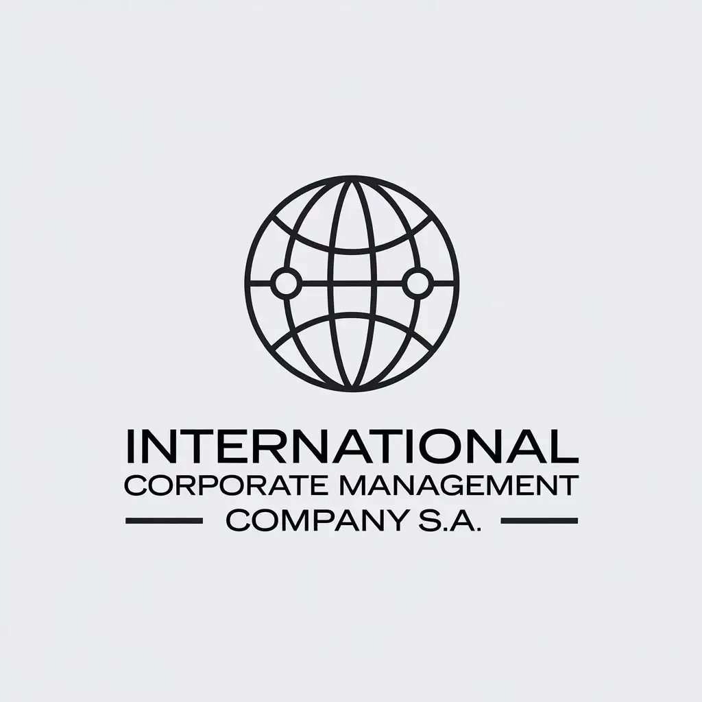 LOGO Design for INTERNATIONAL CORPORATE MANAGEMENT COMPANY SA Minimalistic Three Symbol with Finance Industry Focus