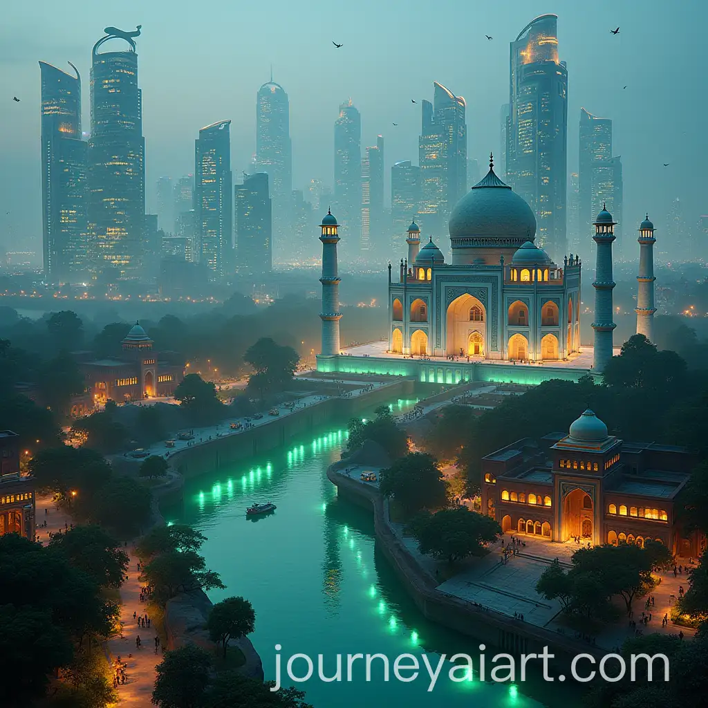 Futuristic-City-Blending-Ancient-Monuments-with-Sustainable-Design