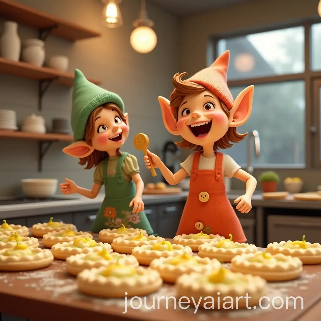 Whimsical-BakeryAI-Image-Prompt-Expansion-Scene-with-FairyTale-Helper-Baking-Pies