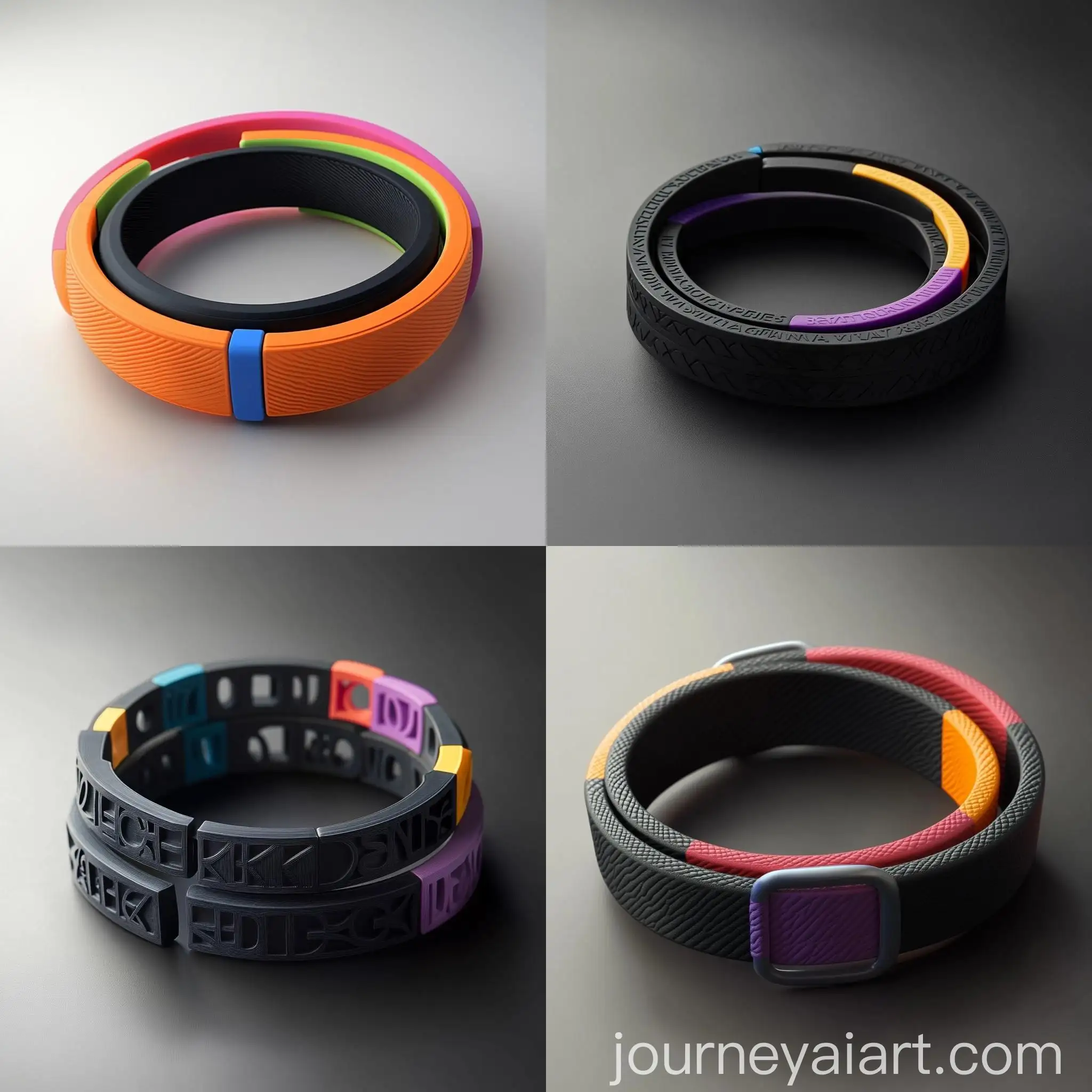 Customized-SportThemed-Wristbands-with-Embossed-and-Debossed-Text
