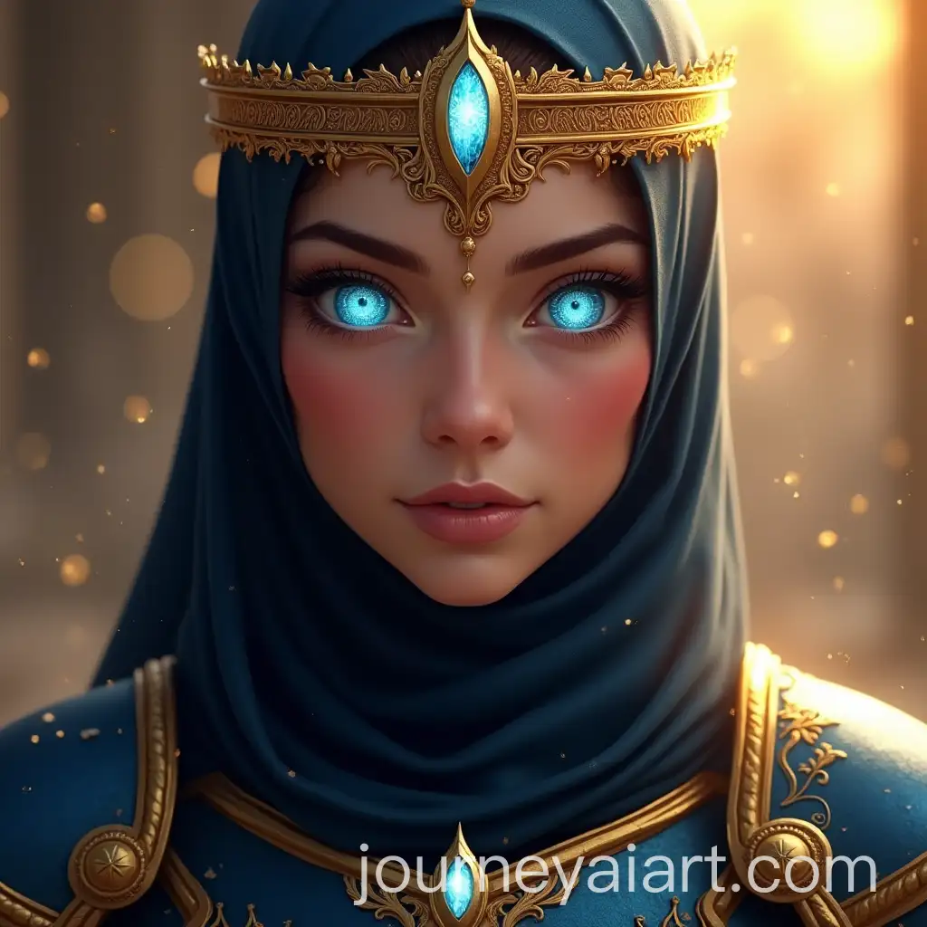 AI-Art-Prompt-ExpansionMajestic-Goddess-Knight-with-Glowing-Crown-and-Enchanted-Armor