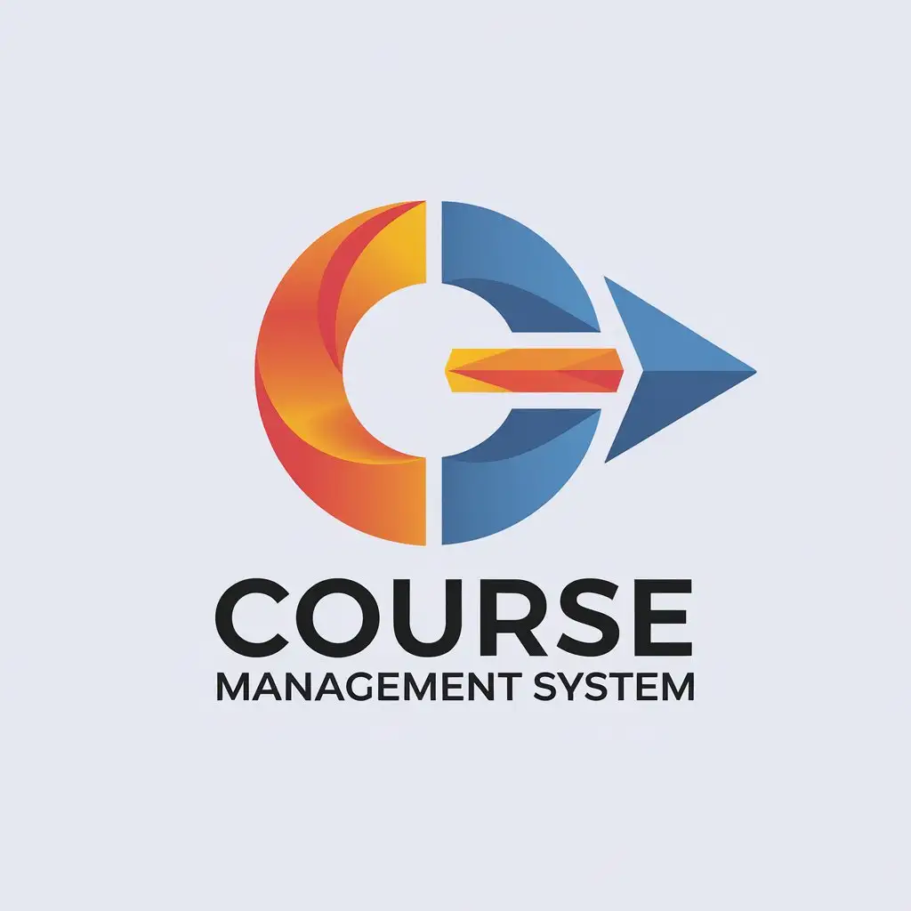 LOGO-Design-for-Course-Management-System-Modern-and-Minimalist-with-Course-Symbol